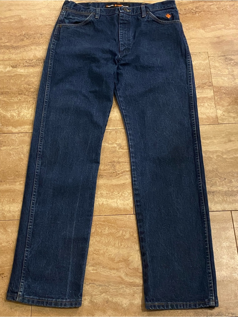 Wrangler 13 Original FR Flame Resistant Jeans Cowboy Cut Size 35x34